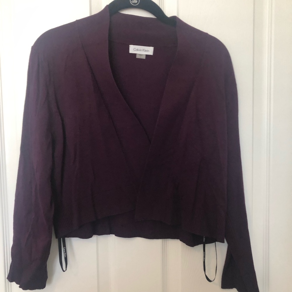 Calvin Klein Shrug Cardigan Size L